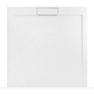 Cadita de dus Rea Grand White 90x90 cm