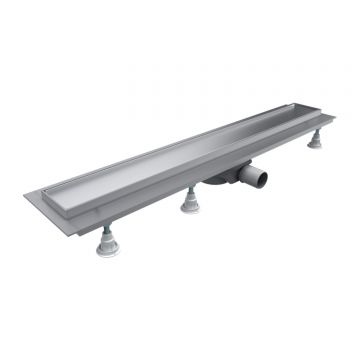 Rigola faiantabila Omnires Lowfix 90 cm Crom