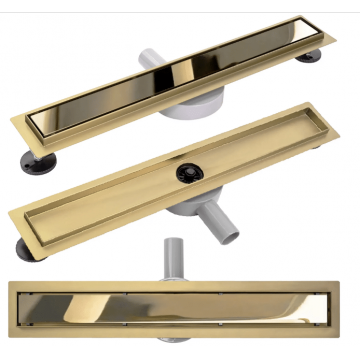 Rigola scurgere dus REA Neo Mirror Pro 100 Auriu Lucios