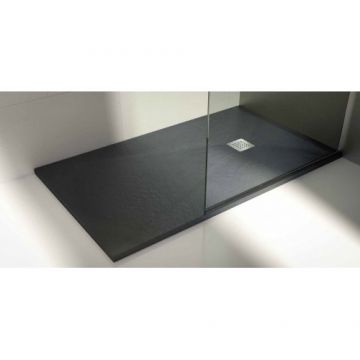 Cadita de dus HM Hlio Europa 80x80 cm, negru - Dimensiune 80x80