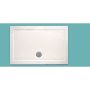 Cadita de dus Wellis dreptunghiulara plata - Dimensiune 80x120