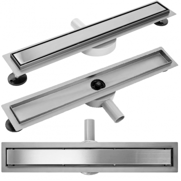 Rigola scurgere dus REA Pure Neo 90 cm Nichel Mat
