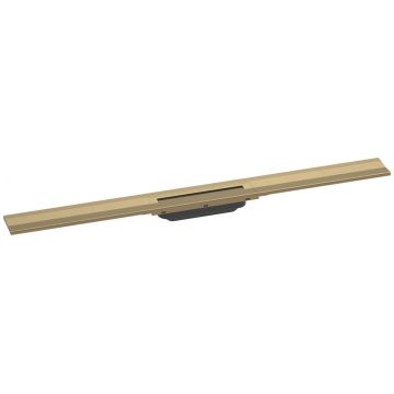Capac rigola de pardoseala Hansgrohe RainDrain Flex 90cm  montaj la perete  bronz periat
