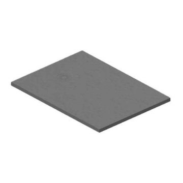 Cădiță de duș Kolpasan, Hopp, din Cast Marble, 80 x 80, manhattan