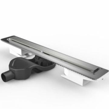 Canal   rigola de dus 100 080 style mat evacuare laterala h:80   59980368000