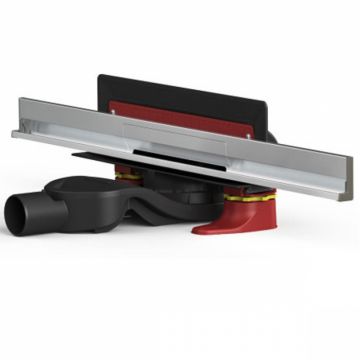 Canal   rigola de dus 100 100 aquawall mat evacuare laterala h:80   59980410000