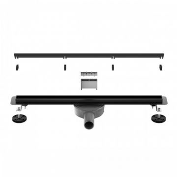 Rigola de dus Wellis W-Drain Onyx Slim 80