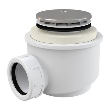 Sifon cădiță duș, Alcadrain, Ø50, crom