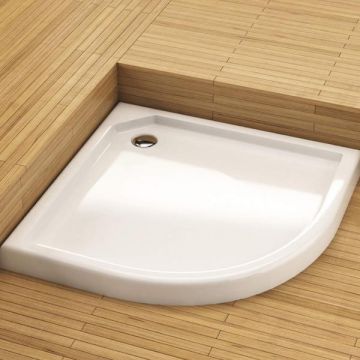 Cadita de dus Aquaform, Standard, semirotunda, slim, R500, 80 cm