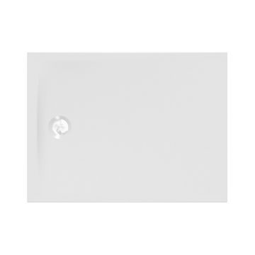 Cadita de dus dreptunghiulara inalta Kolpasan, Evelin Q, cu masca si picioare incluse, 120 x 90 cm, acril