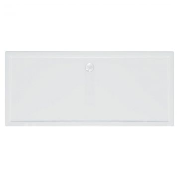 Cadita de dus Kolpasan, Flamenco, dreptunghiulara, pentru inzidire, 110 x 90 cm, alb