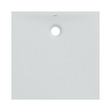Cadita de dus patrata Geberit Olona alb 90x90 cm