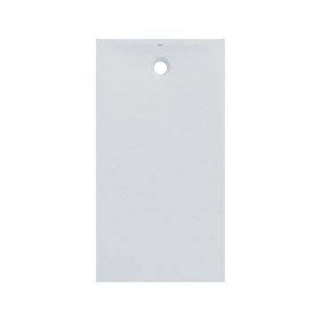 Cadita de dus rectangulara Geberit Olona alb 120x80 cm