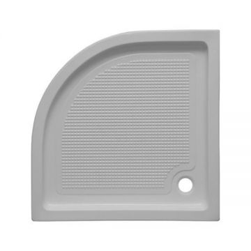 Cadita de dus semirotunda Belform, Bella, 90X90 cm