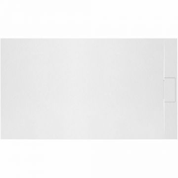 Cadita dus dreptunghiulara alb Rea Bazalt 80x120 cm