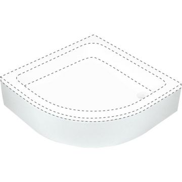 Capac semicerc pentru cadita de dus pentru KTU_031B