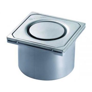 Piesa superioara Kessel, System 125, cu gratar din inox Spot Design, pentru corp sifon