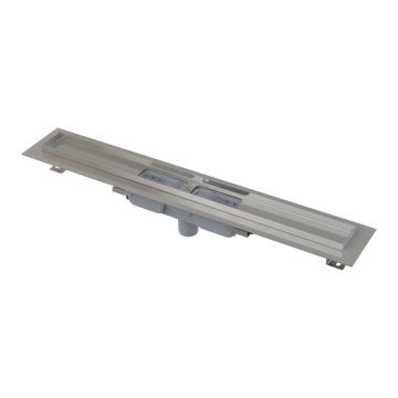 Rigolă de duș, Alcadrain, Low, ieșire verticală, fără grătar, 75 cm