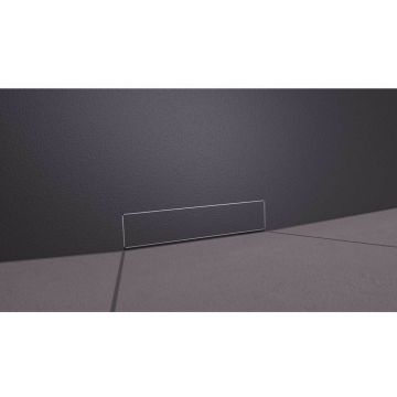Set rigola de dus plus capac Kessel Scada 31.2x6.7 cm cu scurgere la perete