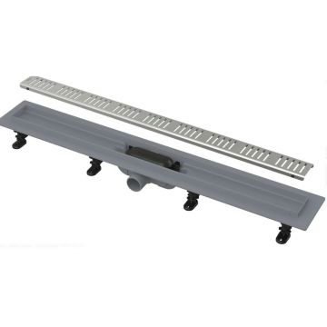 Set rigola pentru dus cu capac Alca APZ20 Simple 75 cm