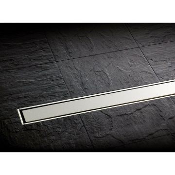 Set rigola pentru dus Kessel Linearis Compact plus capac inox faiantabil 30 cm