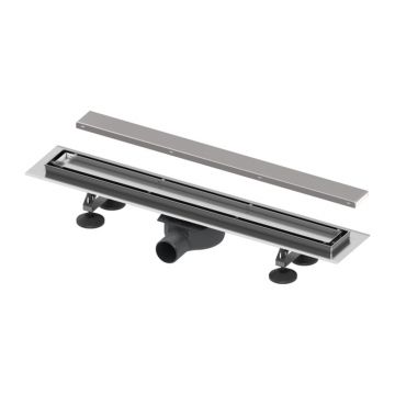 Set rigola pentru dus Tece Linus Drainline 70 cm cu capac faiantabil
