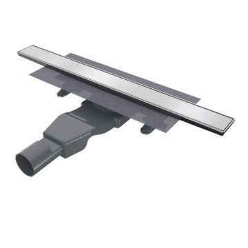 Set rigola dus plus capac Wirquin Aqua finisaj inox 60 cm